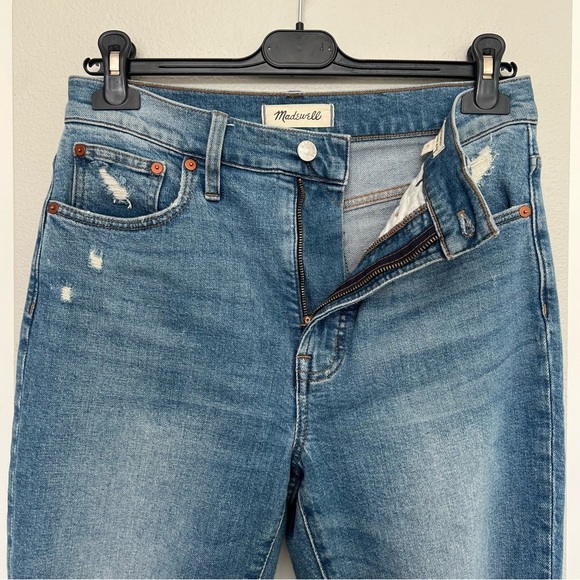 Madewell The Perfect Vintage Jean - Straight Leg - Denman Wash - Size 27 - Picture 7 of 14